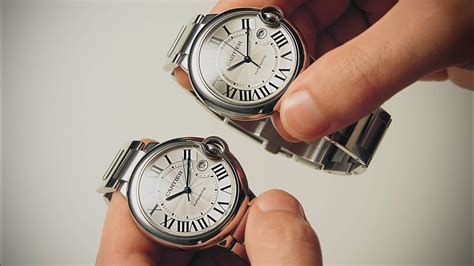 cartier watch real vs fake|how to authenticate cartier watch.